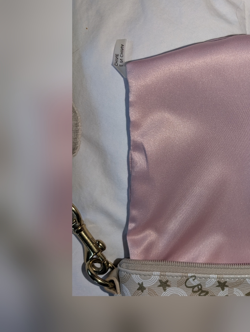 Coach Waverly Snow Queen Crossbody Bag With Signature C and Gold Stars - Picture 13 of 13